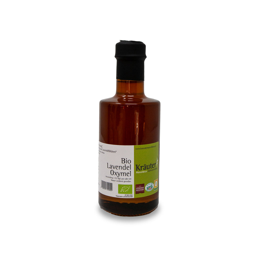 oxymel aufbewahren Bio Lavendel Oxymel