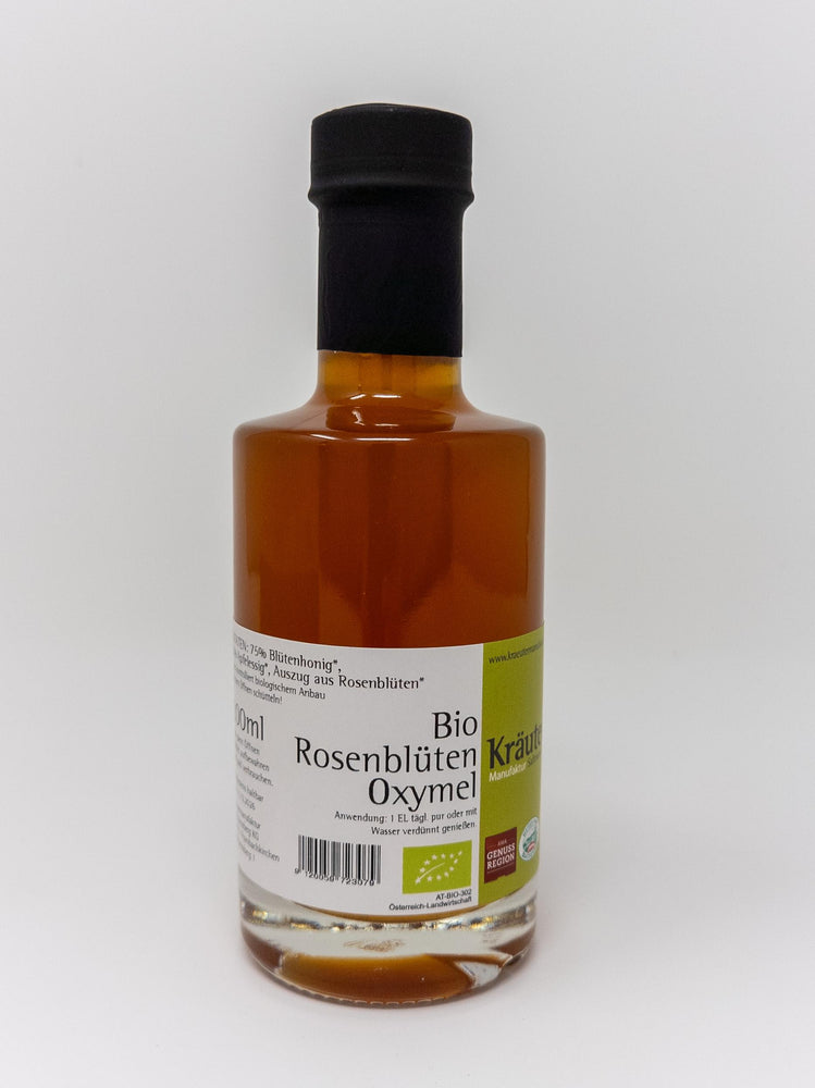 Bio Rosenblütenoxymel